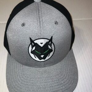 Premier Black Cap with Wolf Logo